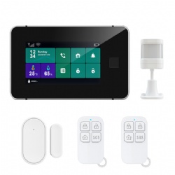 Tuya Wireless Smart Alarm Package Touch Screen