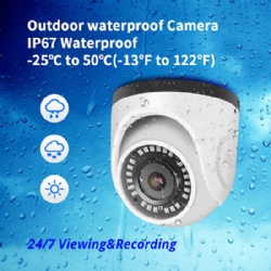 4K 8MP IP Dome Camera